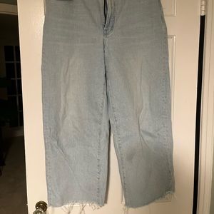 Madewell curvy perfect vintage wide leg jean